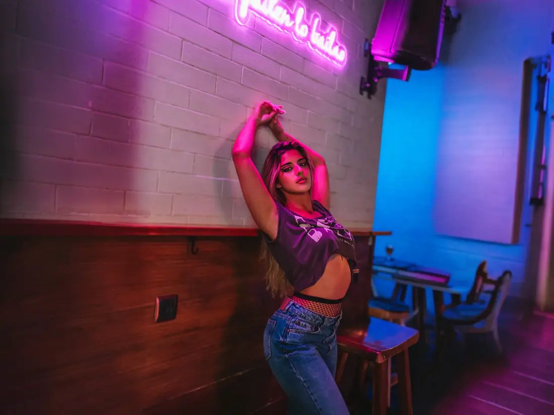 Fotografía de moda en Gran Canaria — serie dark night